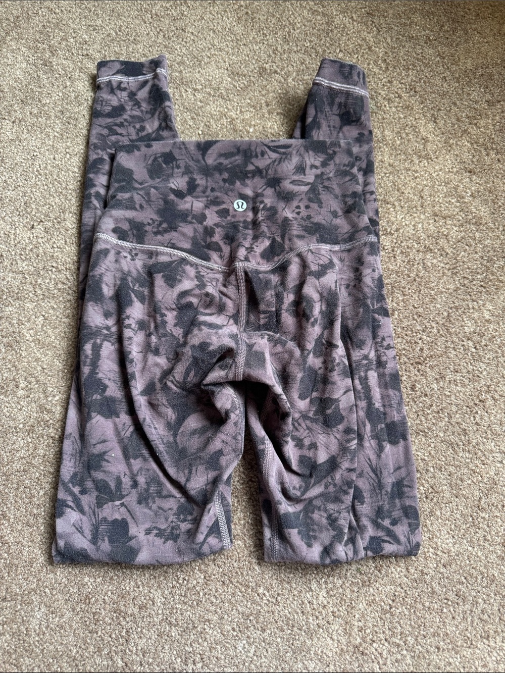 Lululemon High-Rise Floral Print Leggings